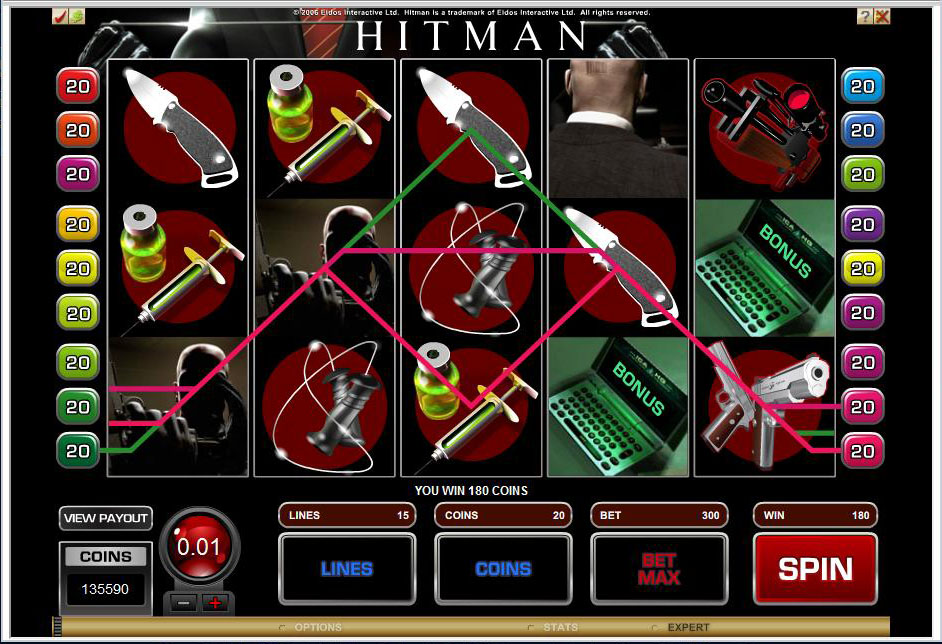 Hitman Slots Machine